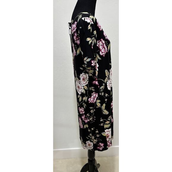 NWT Yumi Kim Livi Shift Dress Black Love Song print Size Small - Picture 3 of 7